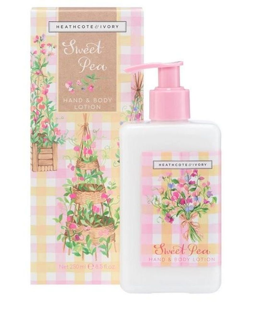 Heathcote & Ivory, Sweet Pea, Körper- und Handlotion, 250 ml