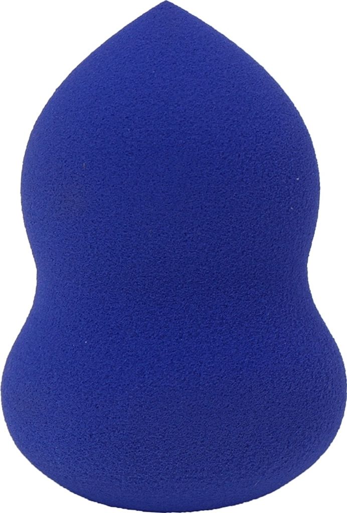 Profi Make-Up Schwamm 1er pack Schminkschwamm für Puder Concealer Foundation Blau