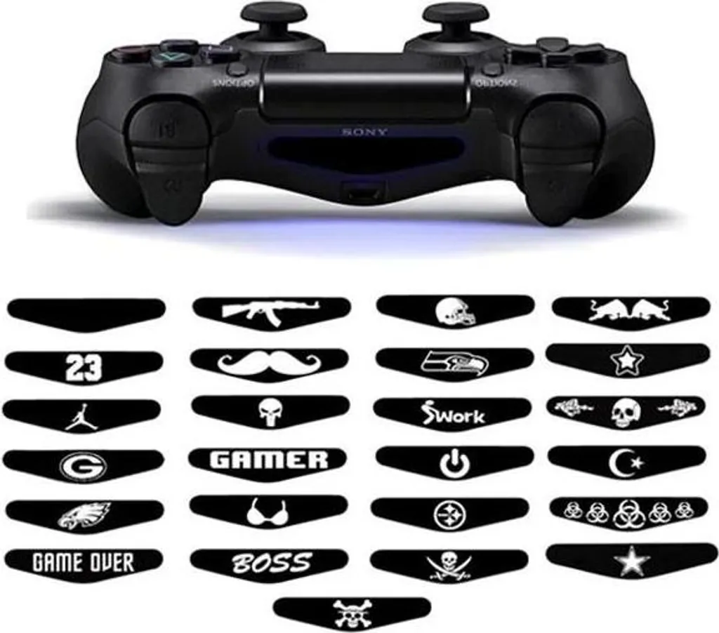 Set 3 Pezzi Skin Controller PS4 Adesivo Protettivo Offerta Casuale