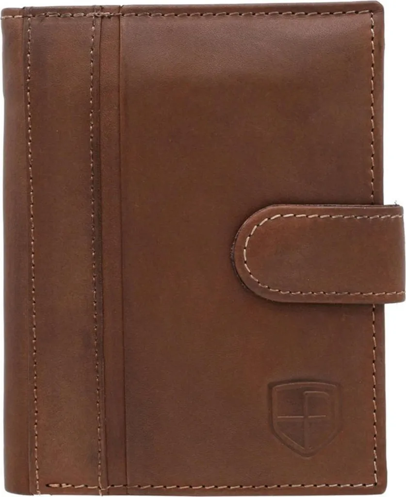 Portafoglio Uomo Peterson rovicky217910 in Vera Pelle con Protezione RFID