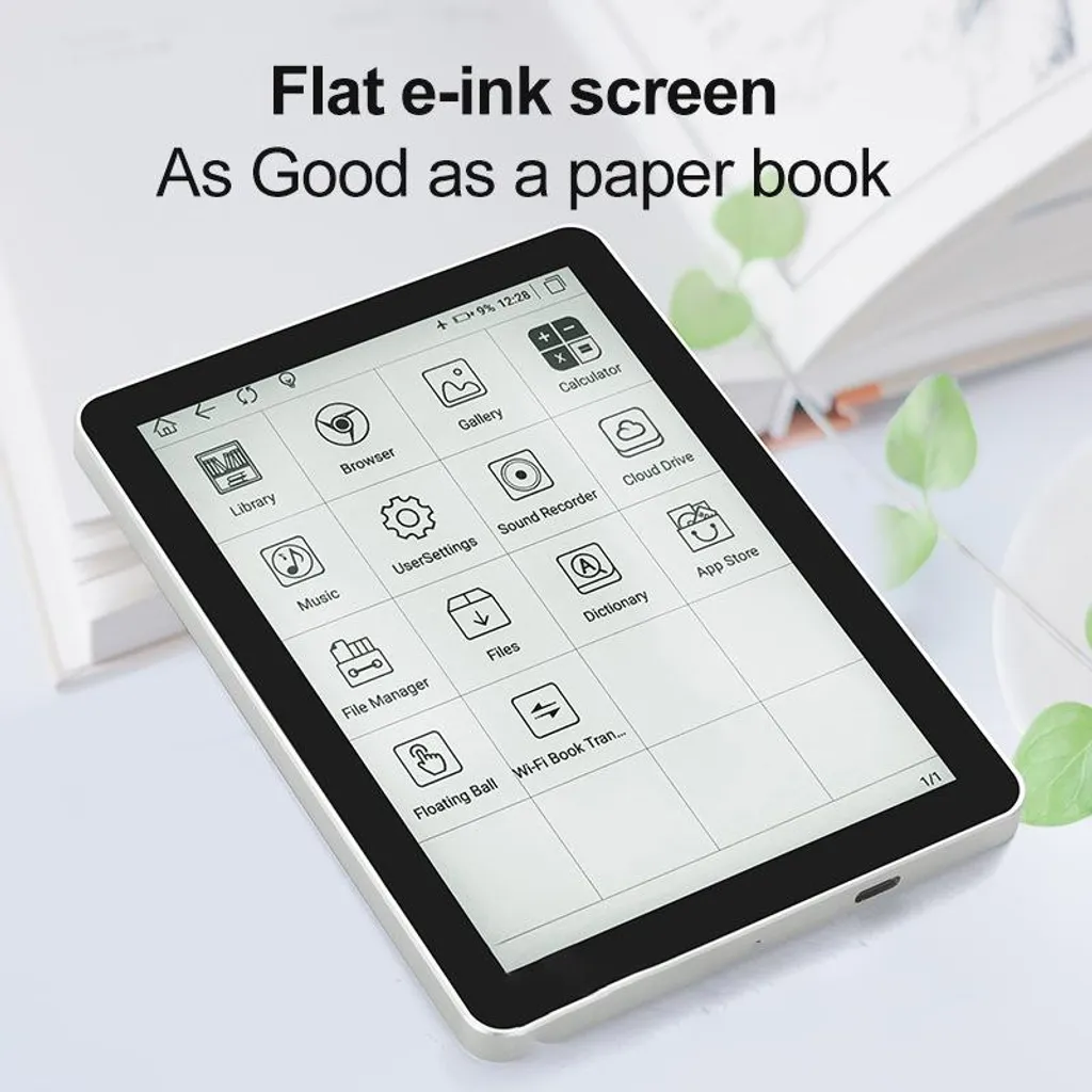 AIORBER Liseuse E-Ink Haute Résolution - Anti-reflet et Autonomie Longue - 3