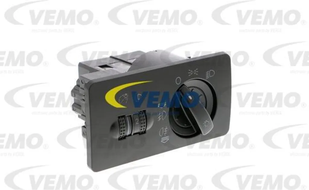 Interrupteur d'éclairage robuste VEMO V10-73-0171 compatible Skoda Fabia