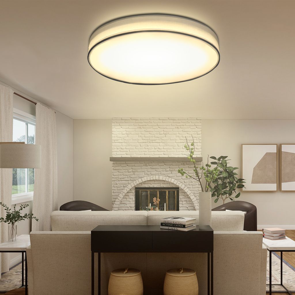 ZMH lampa sufitowa LED lampa sufitowa do salonu ściemnialna Zdjęcie produktu 