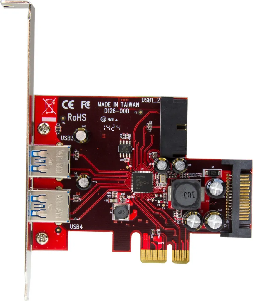 Ajouter des Ports USB 3.0 à un PC Fixe avec cette Carte PCIe StarTech.com