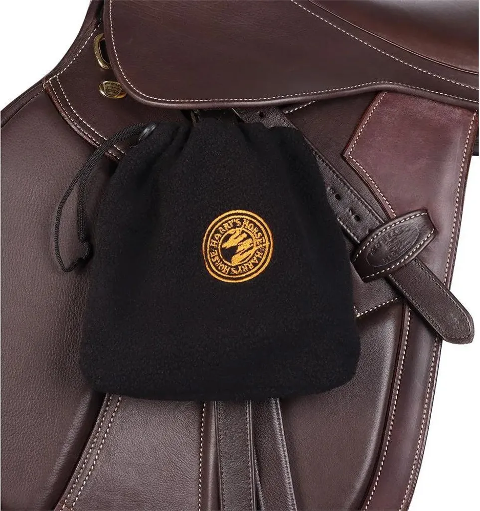 Harry's Horse Stirrup Cover in Pile | Proteggi Staffe Nero Universale
