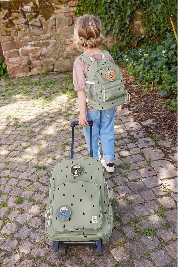 Vozík Lässig KIDS Happy Prints light olive Obrázok produktu 6