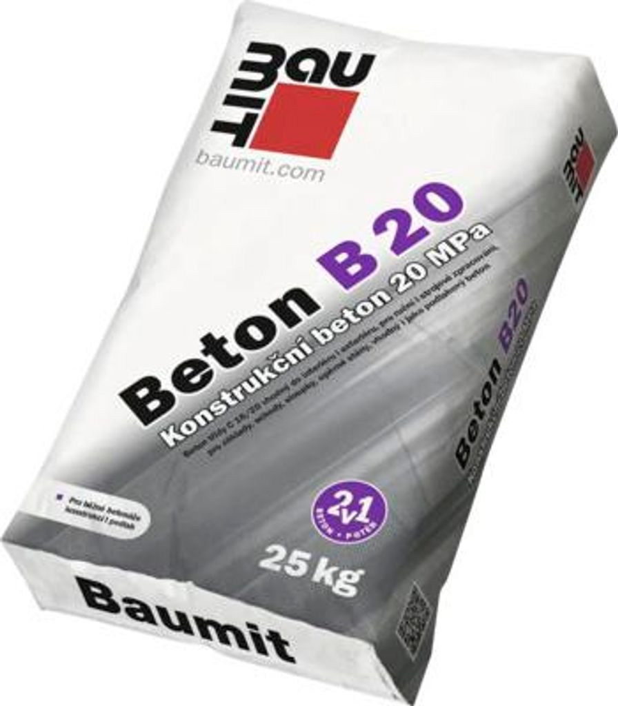 Beton Baumit B20 25 kg Obrázek produktu 
