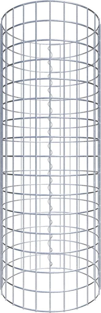 Colonna gabbionata rotonda 42 cm di diametro, 80 cm di Immagine del prodotto 