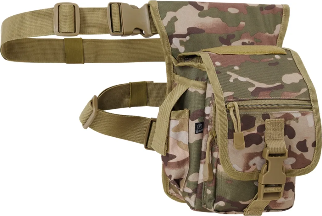Marsupio Cosciale Militare Brandit BD8042 Tactical Camo - Taglia Unica