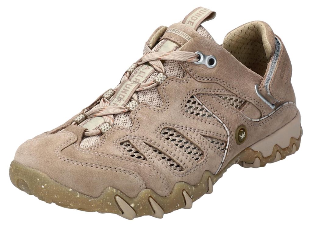 Allrounder by Mephisto Niwa Damenschuhe Halbschuhe Slipper sportlicher Schnürer Braun Freizeit, Schuhgröße:EUR 41 | UK 7