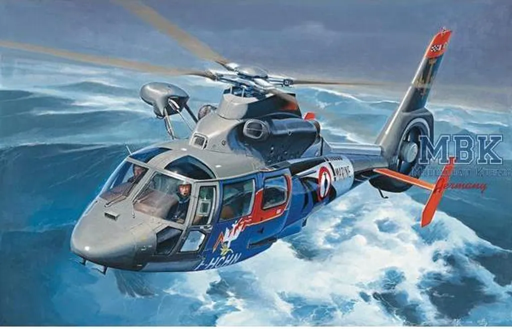 Hélicoptère Dauphin II Sa.365N Maquette 1/48 pour Collectionneur