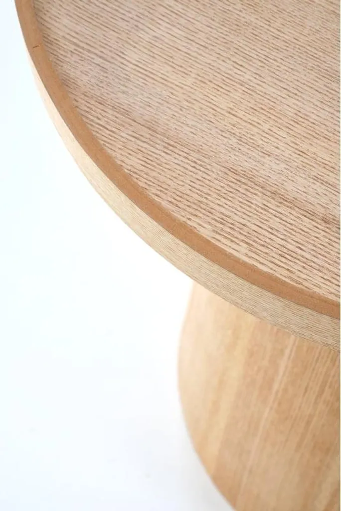 Table basse bois clair EDITTA - Finition naturelle et structure robuste - 4