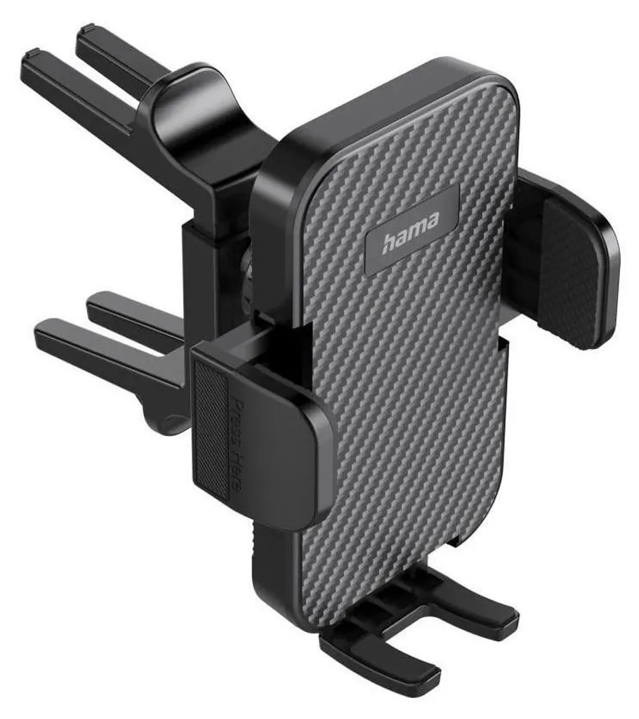 Hama 00201974 Supporto Cellulare Auto Universale Bocchette Aria Nero