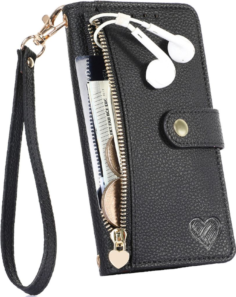 INF Ledertasche für Xiaomi - Eleganter Schutz, Schwarz Modell 12