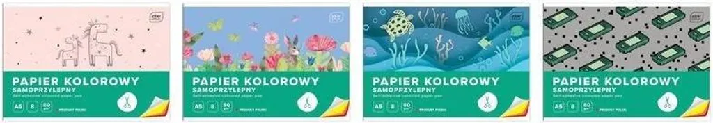 Papier adhésif A5 pour étiquetage et scrapbooking - 10 feuilles 80g