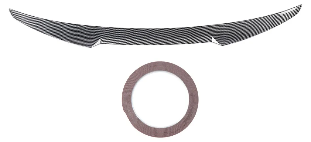 Aileron sport ABS look carbone pour BMW E60 Série 5, Finition Type M4