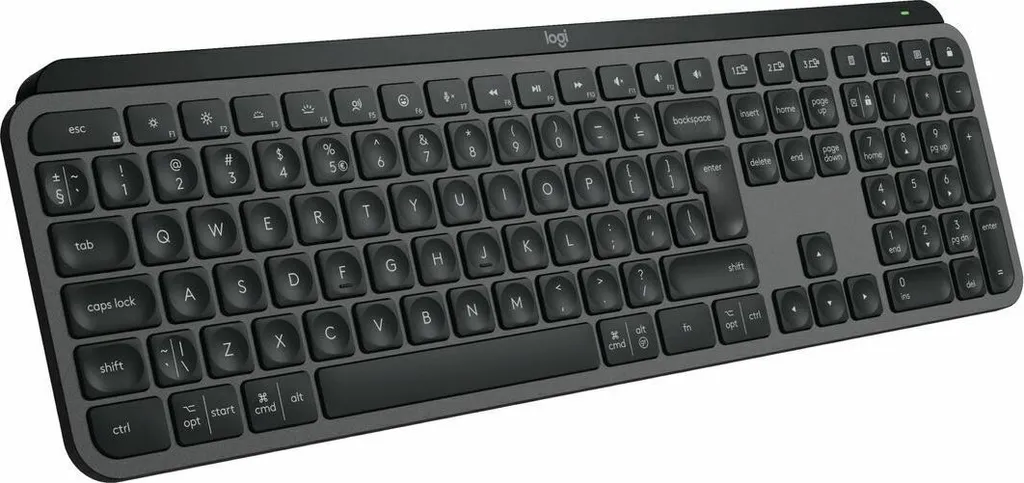 MX Keys S Logitech sans fil Bluetooth, clavier QWERTY à ciseaux LED - 2