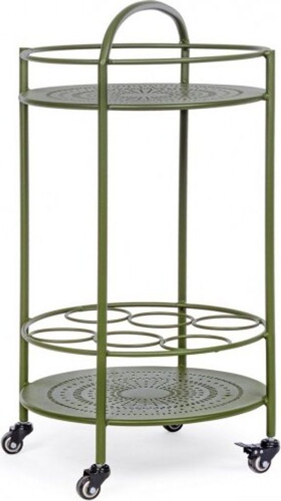 Carrello di servizio Av Kelsie verde oliva Ø45 Immagine del prodotto 