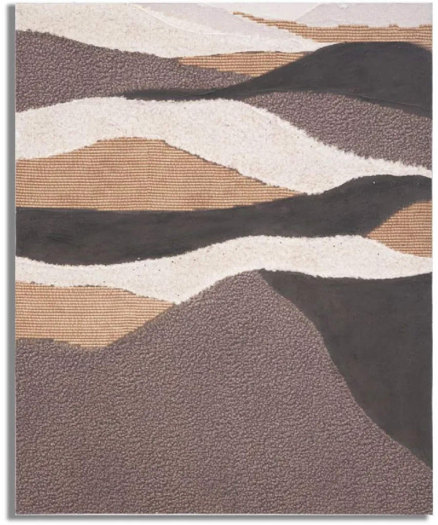 Habiller un Grand Mur Vide : Tableau Beige 80x100 cm Art Mural Chic