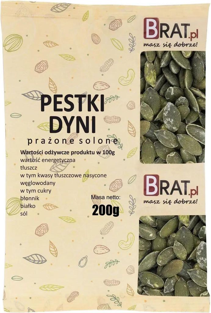 Pražená solená dýňová semínka 200g Obrázek produktu 