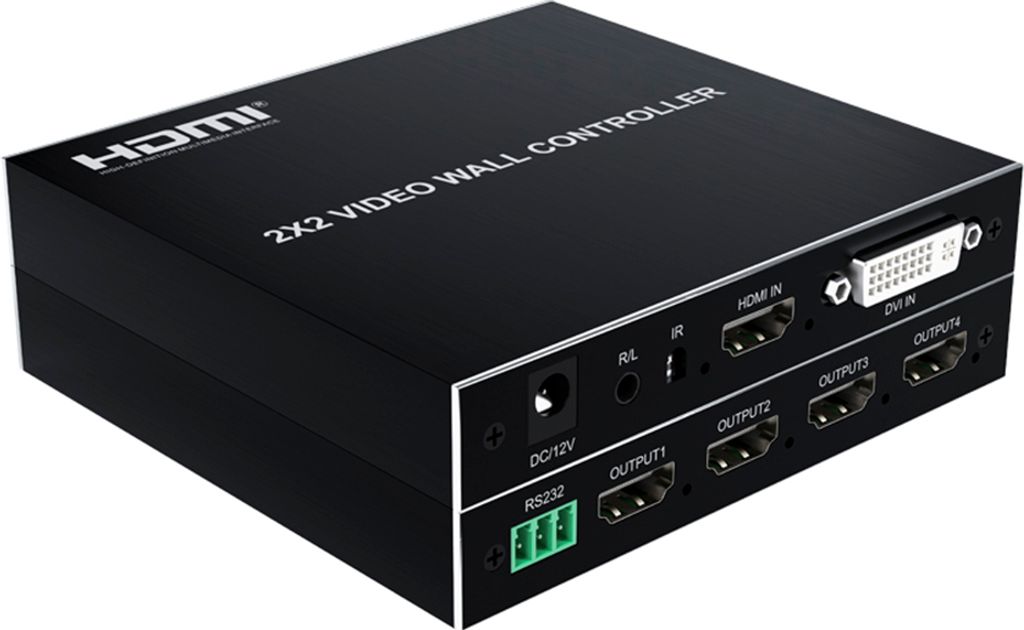 1080P 2x2 HD-Videowand-Controller Produktbild 1