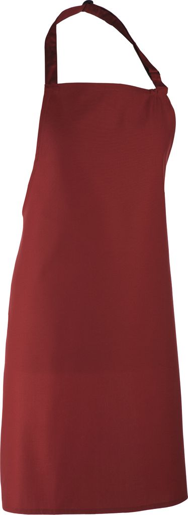 Premier Schürze bunt RW1065 (Einheitsgröße) (Burgunder)