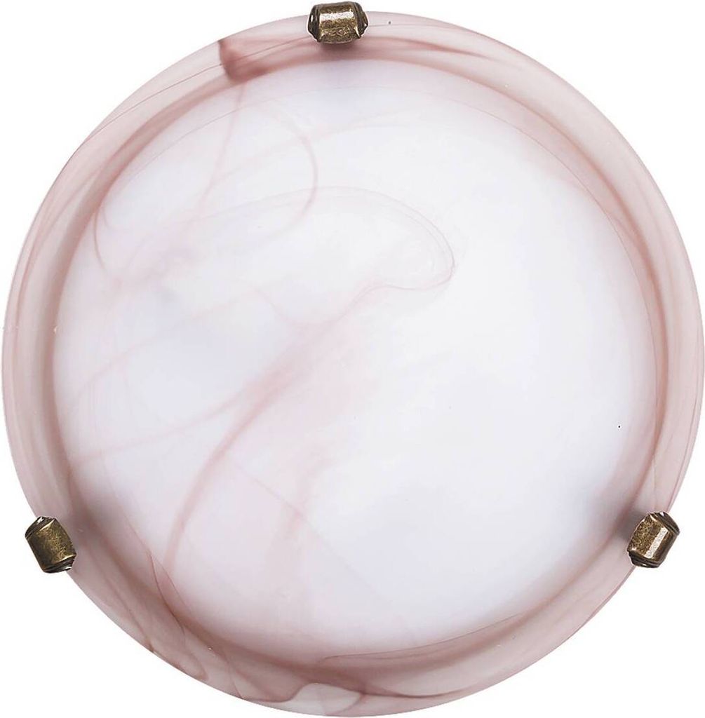 Plafond in vetro 30 cm E27 1x60W tabacco vetro alabastro Immagine del prodotto 