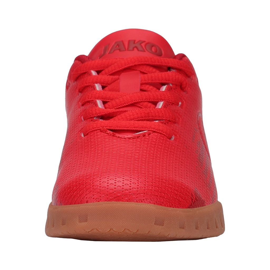 Scarpe Da Calcio Indoor Jako Iconic ID Junior – Rosse, Per Bambini, Sala
