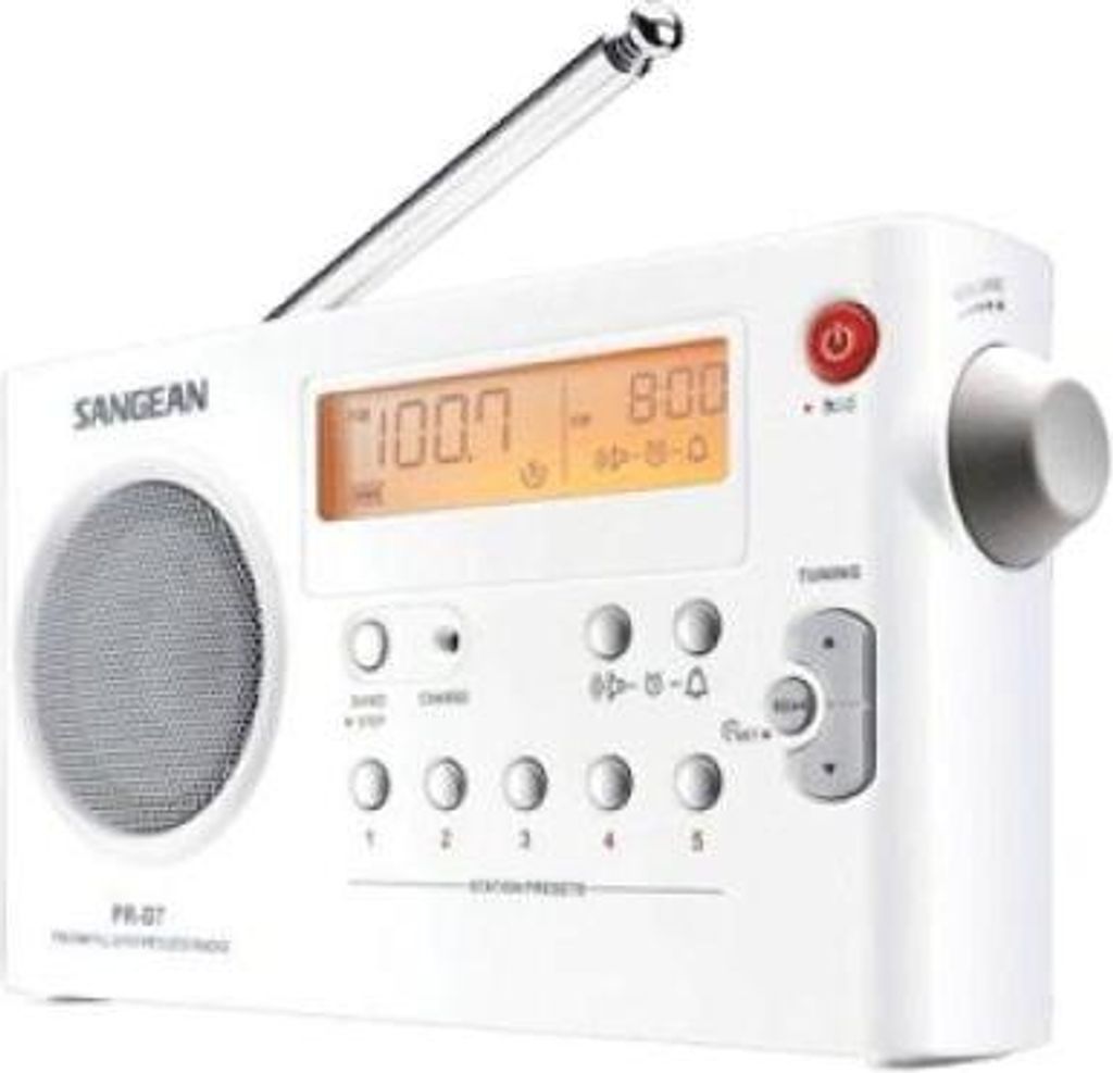 Sangean PR-D7, Tragbar, 87.5 - 108 MHz, 520 - 1710 kHz, Produktbild 