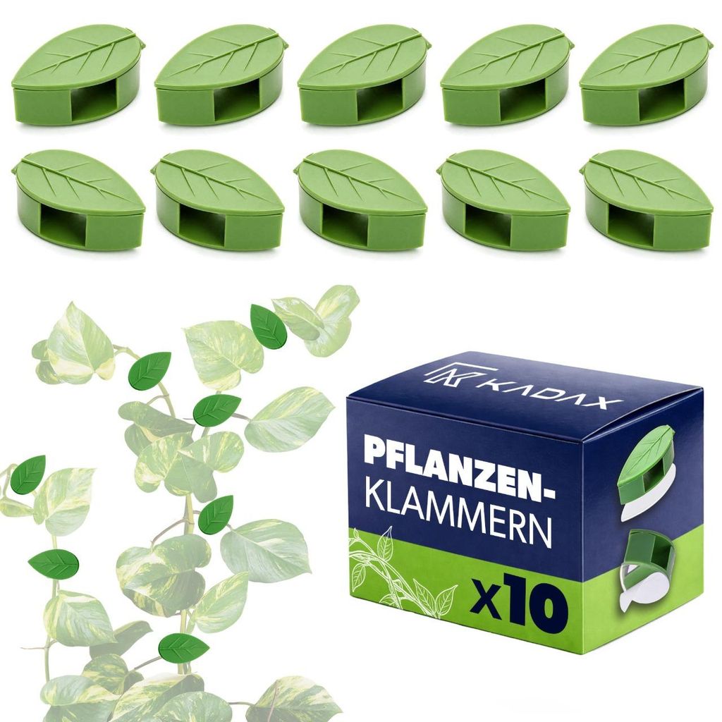 KADAX – klipsy do roślin pnących, zestaw 10 sztuk, Zdjęcie produktu 