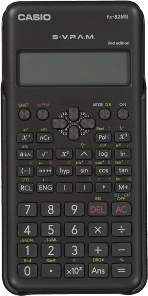 Calcolatrice Casio FX 82 MS 2E nero
