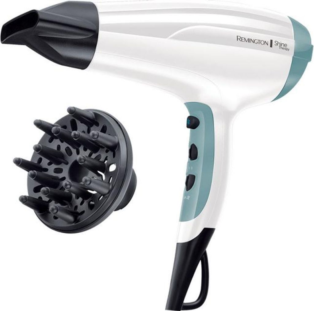 Remington Asciugacapelli S8500GP Ionico 2300W Bianco con 2 Immagine del prodotto 