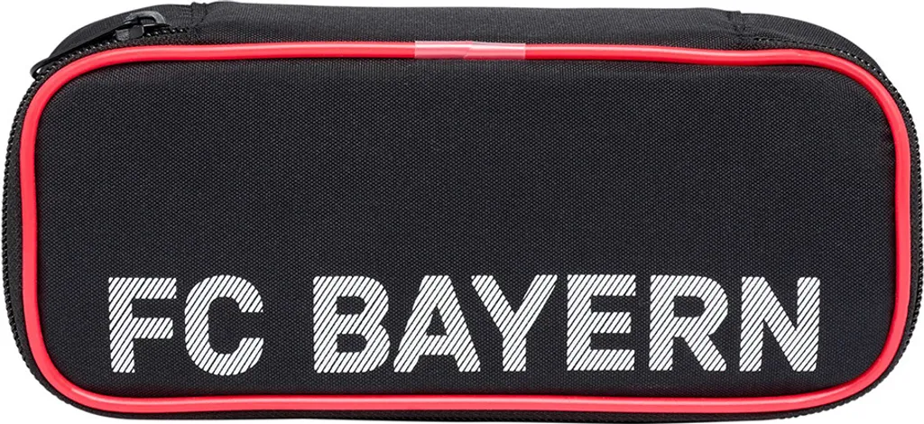 Grande Trousse de Rangement FC Bayern 31951 Noire avec Logo Brodé