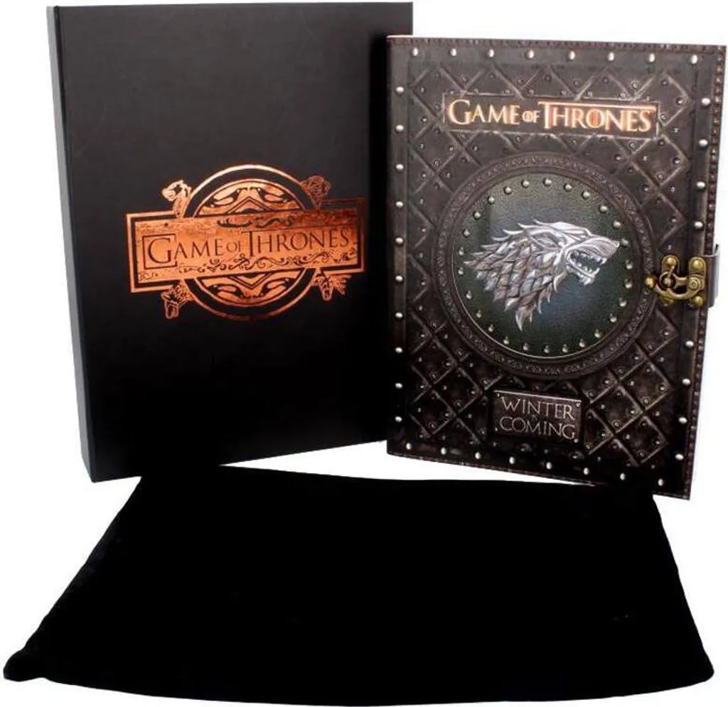 Nemesis Now Game of Thrones Journal L'inverno sta arrivando House Stark