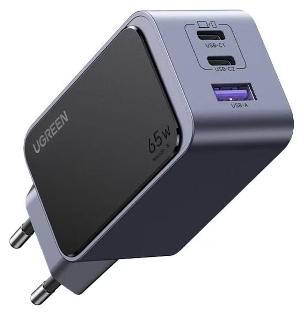 Ugreen Nexode Air 65W sieninis kroviklis, USB + 2x USB-C Obrázok produktu 