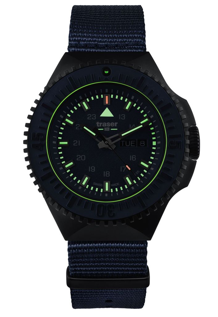 Traser Herrenuhr TS-109856 blau