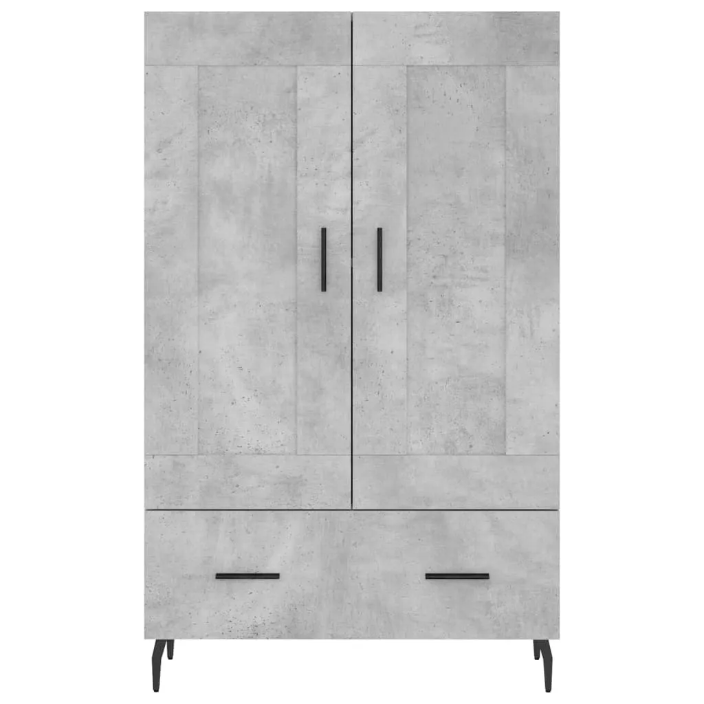 Mobile Buffet Grigio Cemento 115cm | Arredamento Moderno The Living Store - 5