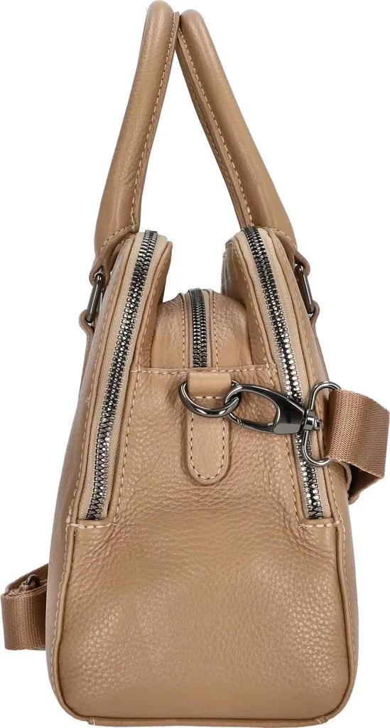 Petit Sac à Main Elsa Bugatti Marron Clair Idéal pour le Travail et Sorties - 11