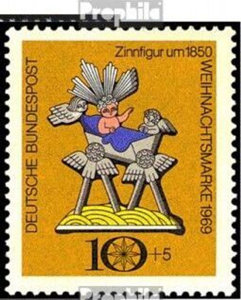 Briefmarken BRD (BR.Deutschland) 1969 Mi 610,655,709 (kompl.Ausgaben) gestempelt Weihnachten