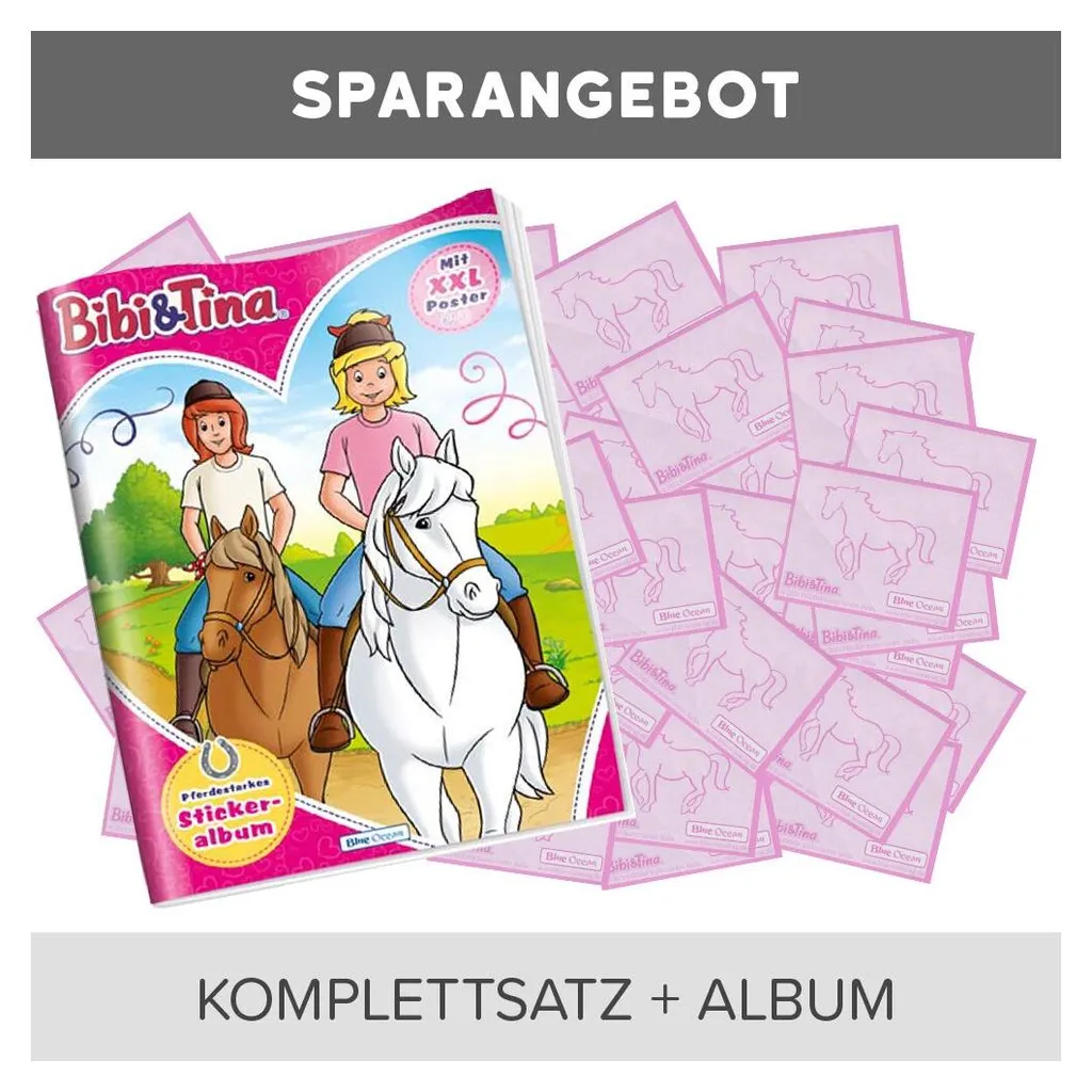 Set Complet de Stickers Bibi & Tina 2023 : Album et Images Incluses