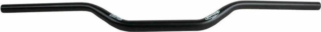 Guidon transversal Domino D.22 mm en aluminium noir pour moto cross