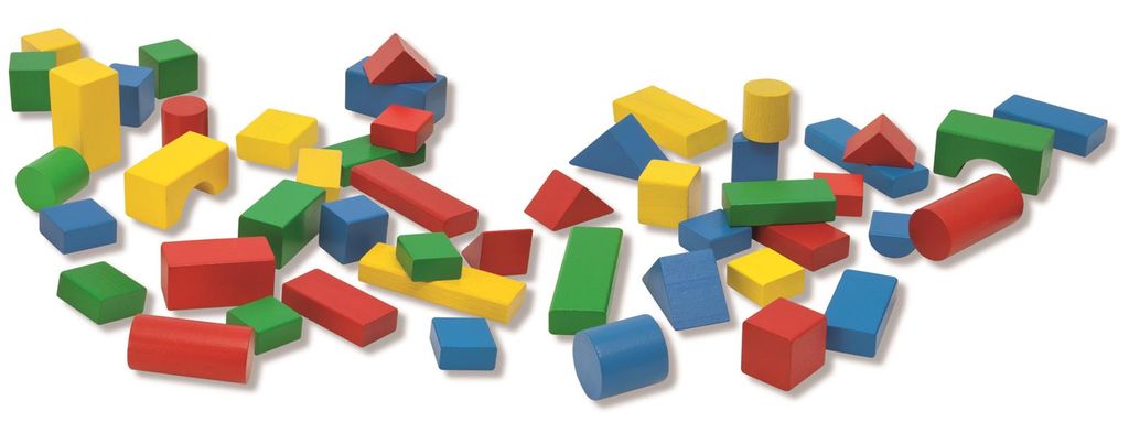 Eichhorn/Heros Bunte Holzbausteine Baby; 100050401 Produktbild 