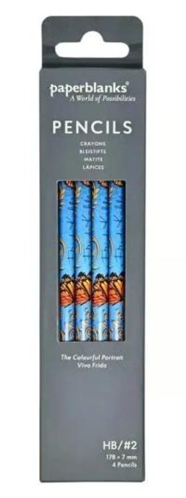Paperblanks: Set di 4 matite "Colorful Portrait" (Viva Immagine del prodotto 