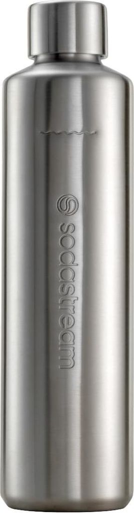 SodaStream 1062300980, Lahev na sycení CO2, Stříbrná, Obrázek produktu 