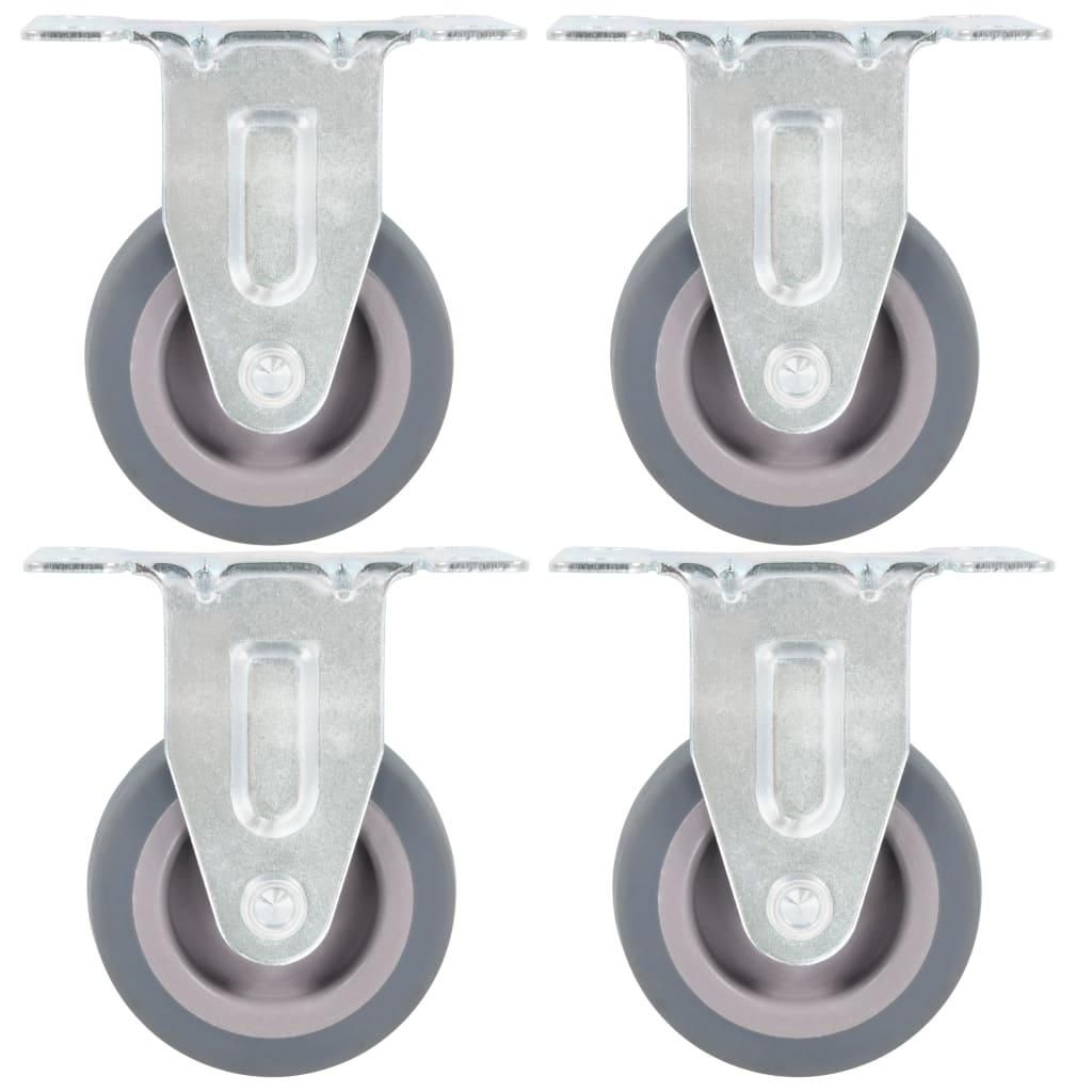vidaXL Roulettes fixes 4 pcs. 50 mm Image du produit 