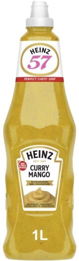 Sos Heinz Curry Mango – owocowy, pikantny, egzotyczny sos, Zdjęcie produktu 