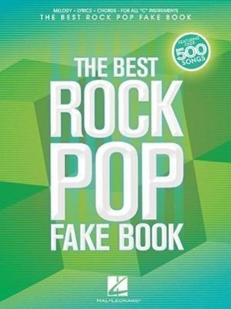 The Best Rock Pop Fake Book