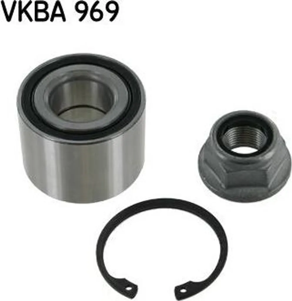 Roulement de Roue Avant SKF VKBA 969 pour Renault Clio et Megane I II