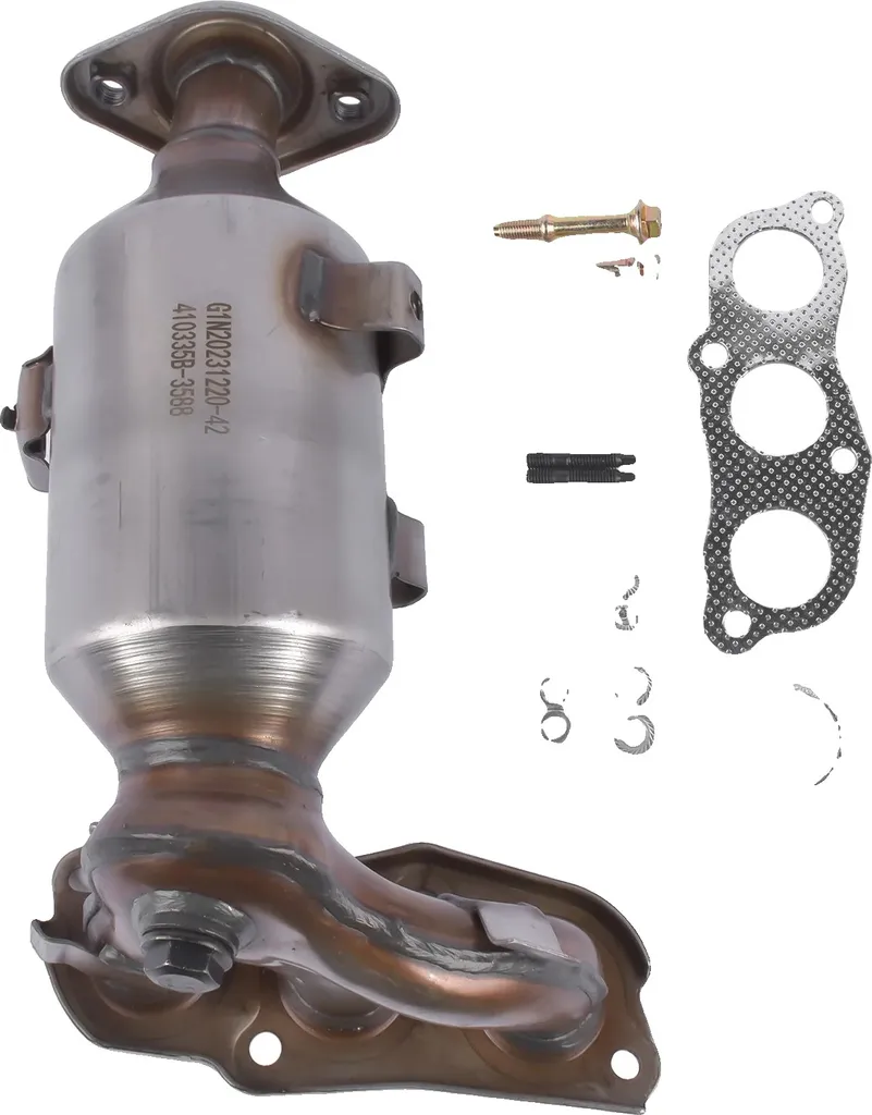 Catalyseur AP02 pour Toyota Aygo et Peugeot 107 Essence avec Joints
