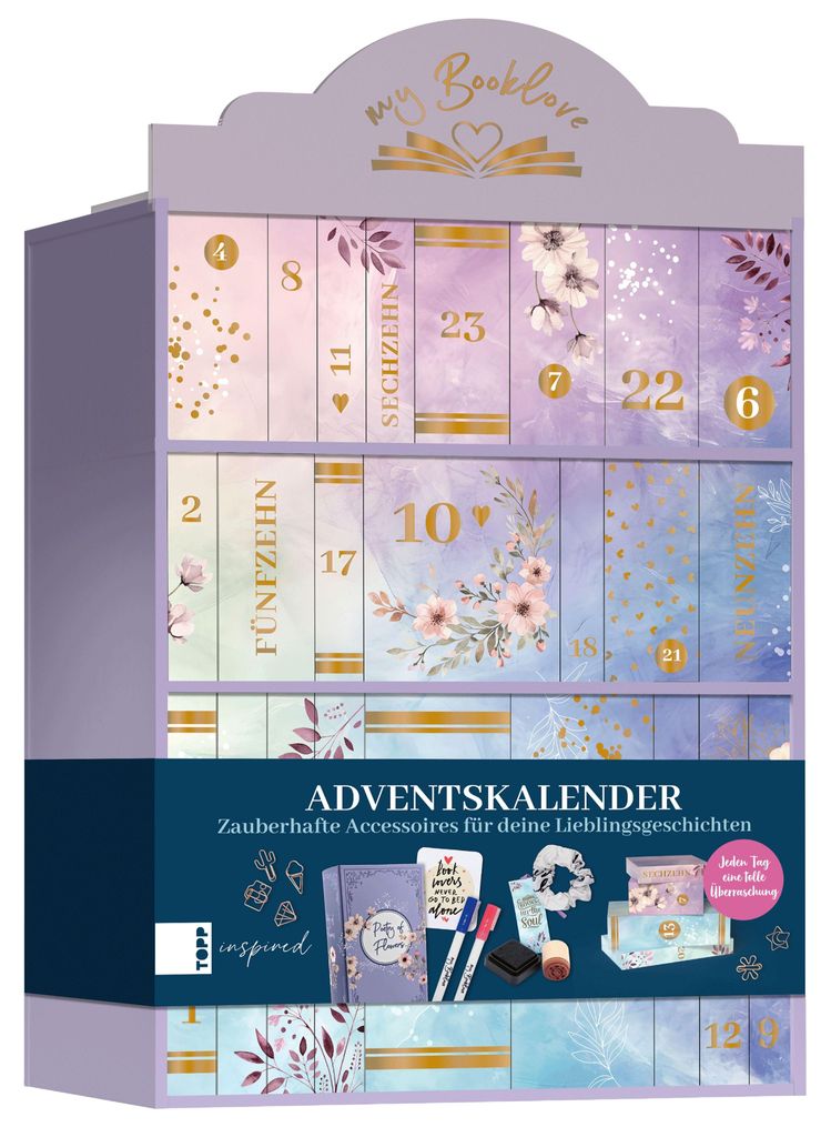 My Booklove - der ultimative Adventskalender für Bücherfans Produktbild 